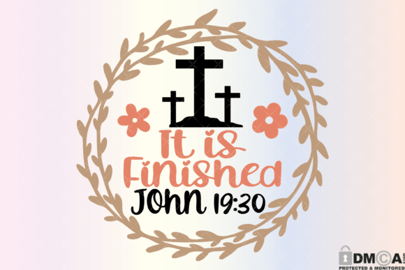 It is Finished Svg PNG and Print Templates