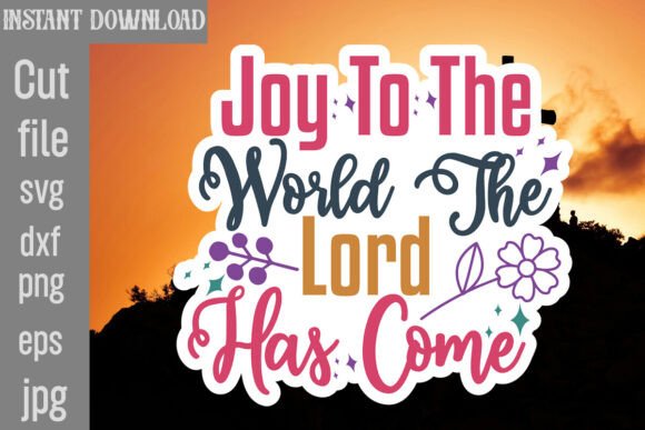 Joy to the World SVG for Crafts